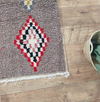 Handmade Moroccan Berber Wool Rug | 6x10 Ft Geometric Bedroom & Living Room Carpet