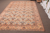 Large Vintage Turkish Wool Rug | Handmade Oriental Area Rug 6.6x9.4 ft